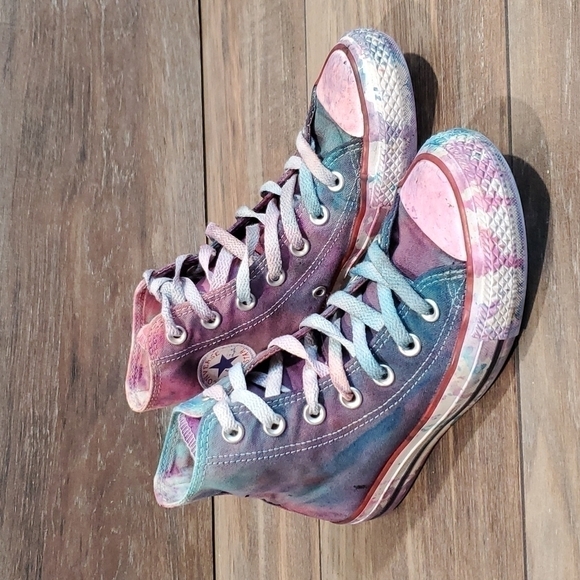 Converse Womens All Star Ankle Ked sneakers shoes sz 6 - Picture 2 of 10